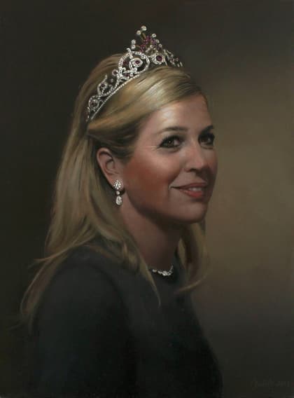Koningin Máxima, werk van Judith Steenkamer