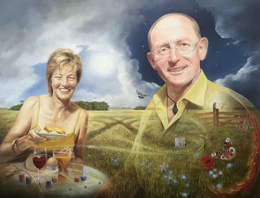 Oliverf op Linnen, werk van Rob de Reus