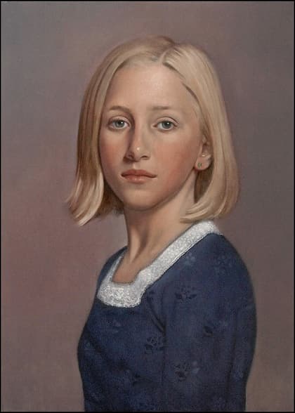 Blond Girl, werk van Scott Bartner